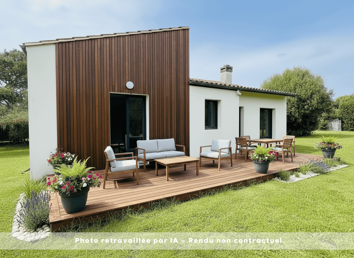 MAISON DE PLAIN-PIED AVEC POTENTIEL - La Tremblade - photo 1 sur 9